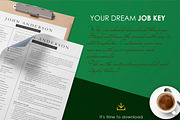 Resume Template Modern CV Design, a Resume Template by resumetemplathttps://d3es (Thumbnail 8 of 9)