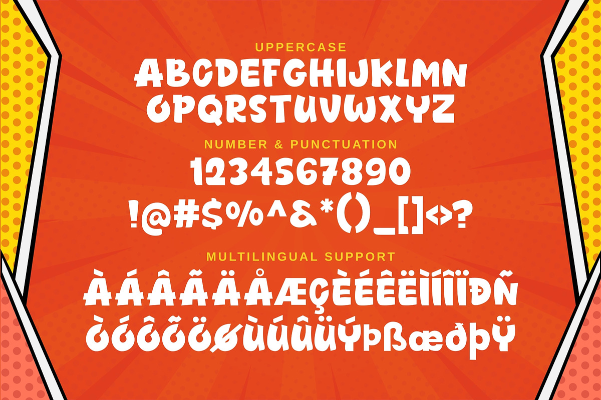 Cute Juroh – Bold Comic Font, a Handwritten Font by socutefont (Photo 9 of 10)