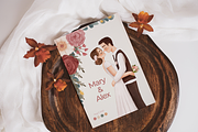Save the Date Clipart. Scene creator, an Illustration by Heartwarming Art (Thumbnail 7 of 13)