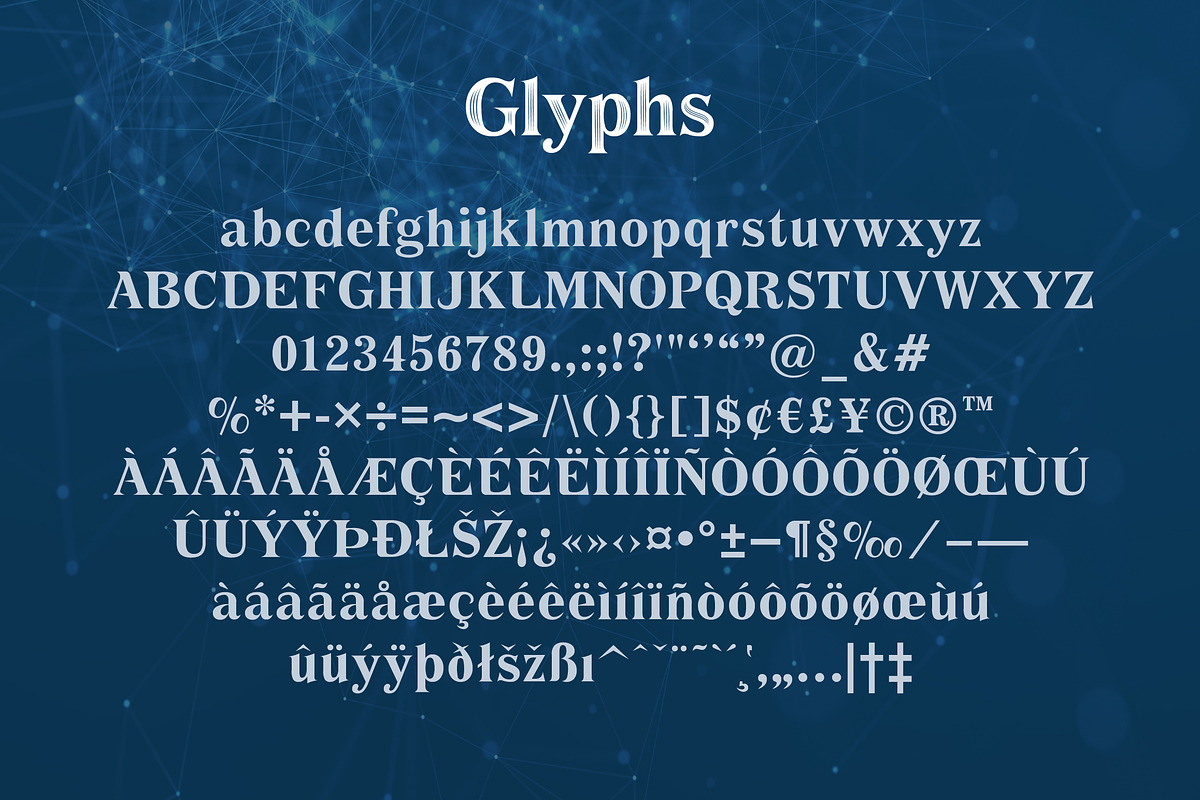 Ethereum font, a Symbol Font by Fractal fonts & graphics (Photo 2 of 3)
