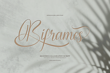 Biframes | Beauty Calligraphy Script