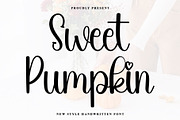 Sweet Pumpkin, a Handwritten Font by InermediaSTUDIO (Thumbnail 1 of 7)