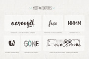 Sensa Family, a Script Font by Fontfabric (Thumbnail 4 of 7)