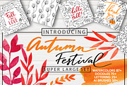 AUTUMN FESTIVAL - super large set, an Illustration by Yashroom (Thumbnail 1 of 10)