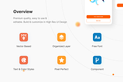 Moove - Travel Itinerary Mobile App, an UI Kit Template by Agensip Design Agency (Thumbnail 3 of 8)