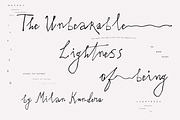 Bergamot // experimental, raw script, a Handwritten Font by PeachCreme (Thumbnail 2 of 15)