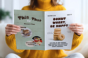 Retro Display Font - Pudding Soda, a Handwritten Font by ZoloDesignHub (Thumbnail 7 of 8)