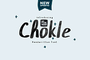 Chokle Handwritten Font, a Sans Serif Font by Mr.Typeman (Thumbnail 1 of 11)