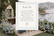 Rue Margot Elegant Wedding Script, a Script Font by AnMark (Thumbnail 14 of 15)