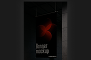 Hanging Banner Mockup – Realistic, an Advertising Mockup by MD.HAMZA.DESIGNS (Thumbnail 2 of 3)