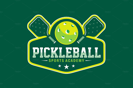 Pickleball Logo Template Design, a Branding & Logo Template by swarnstudio