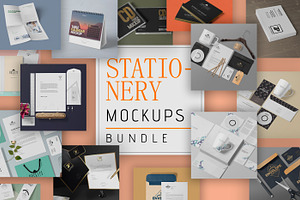 111 Stationery Mockups Bundle