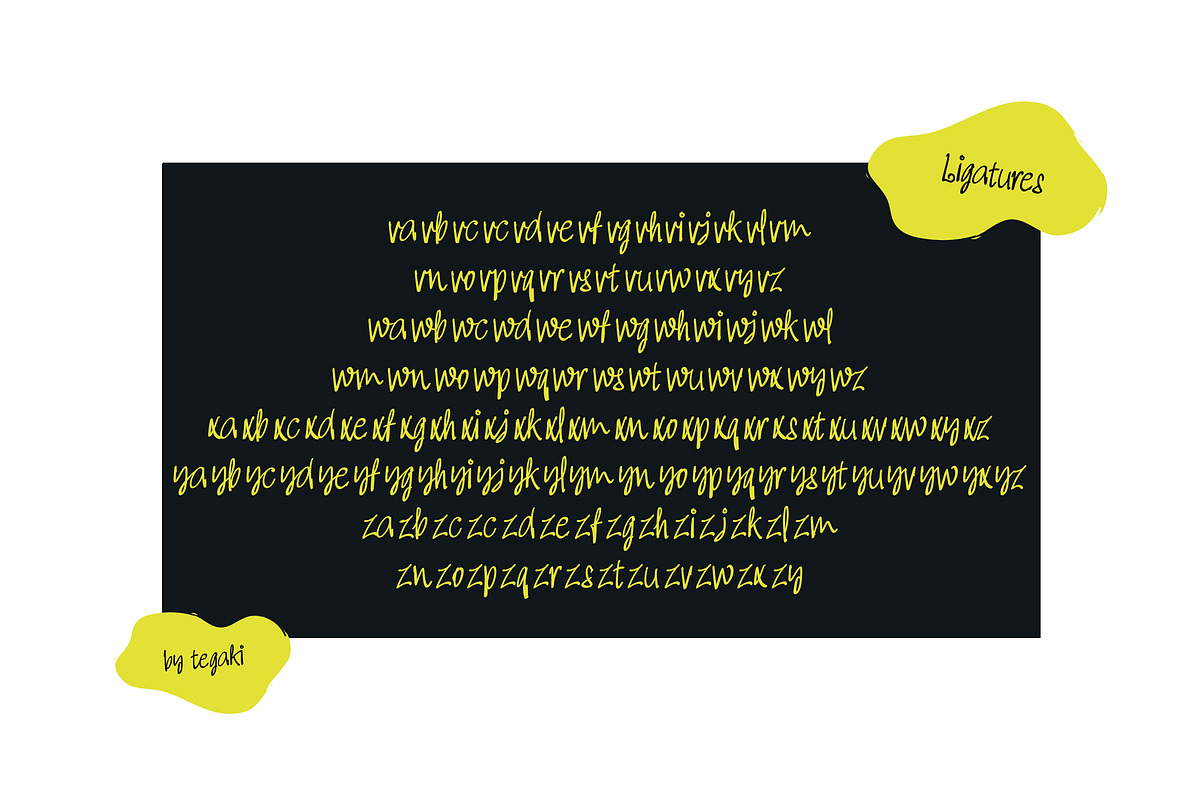 Gestomorp, a Handwritten Font by rudiSasori (Photo 19 of 19)