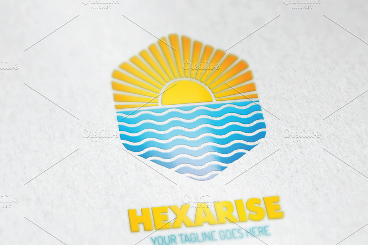 Hexarise Logo, a Branding & Logo Template by MLJ studios (Photo 2 of 5)