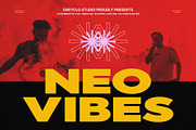 NCL NEOVIBES - Expanded Font, a Sans Serif Font by Enxyclo Studio (Thumbnail 1 of 10)