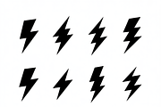 A bold set of lightning bolt icons, an Illustration by Amazin_art (Thumbnail 10 of 13)