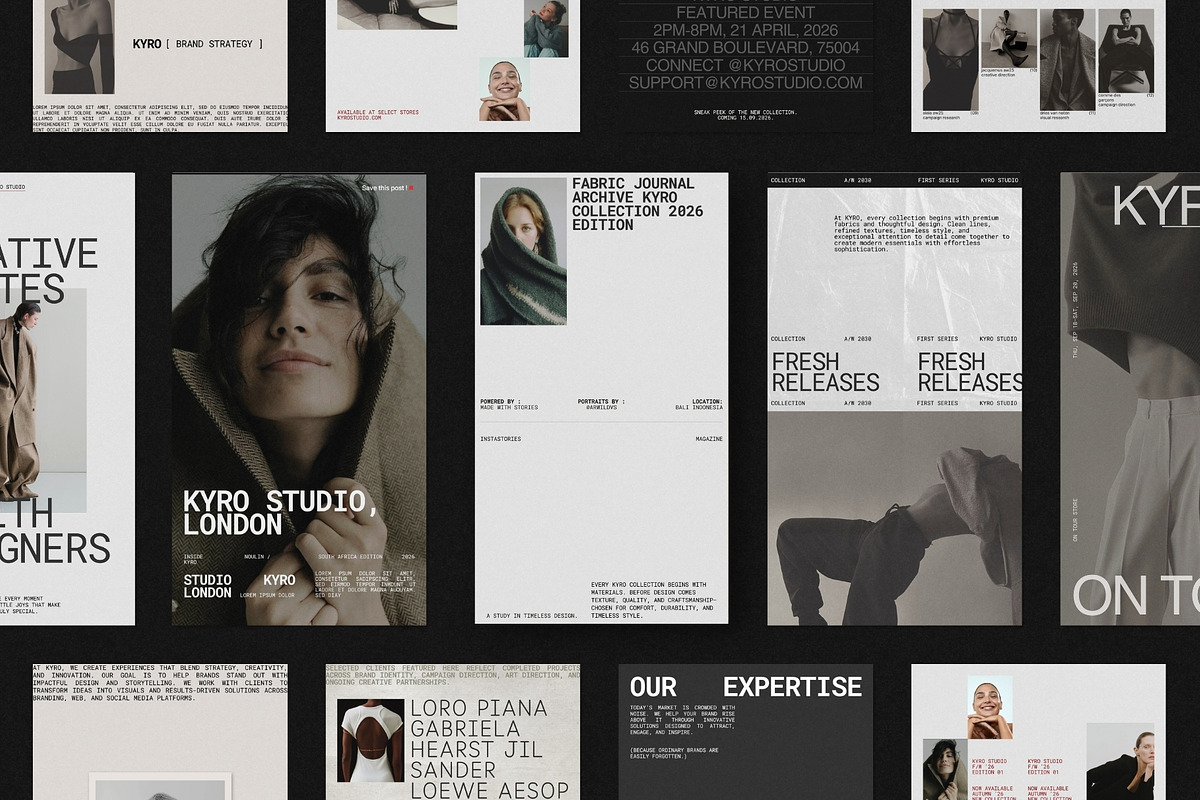 KYRO | Instagram Template (III), a Social Media Template by Crafted Pixel (Photo 10 of 10)