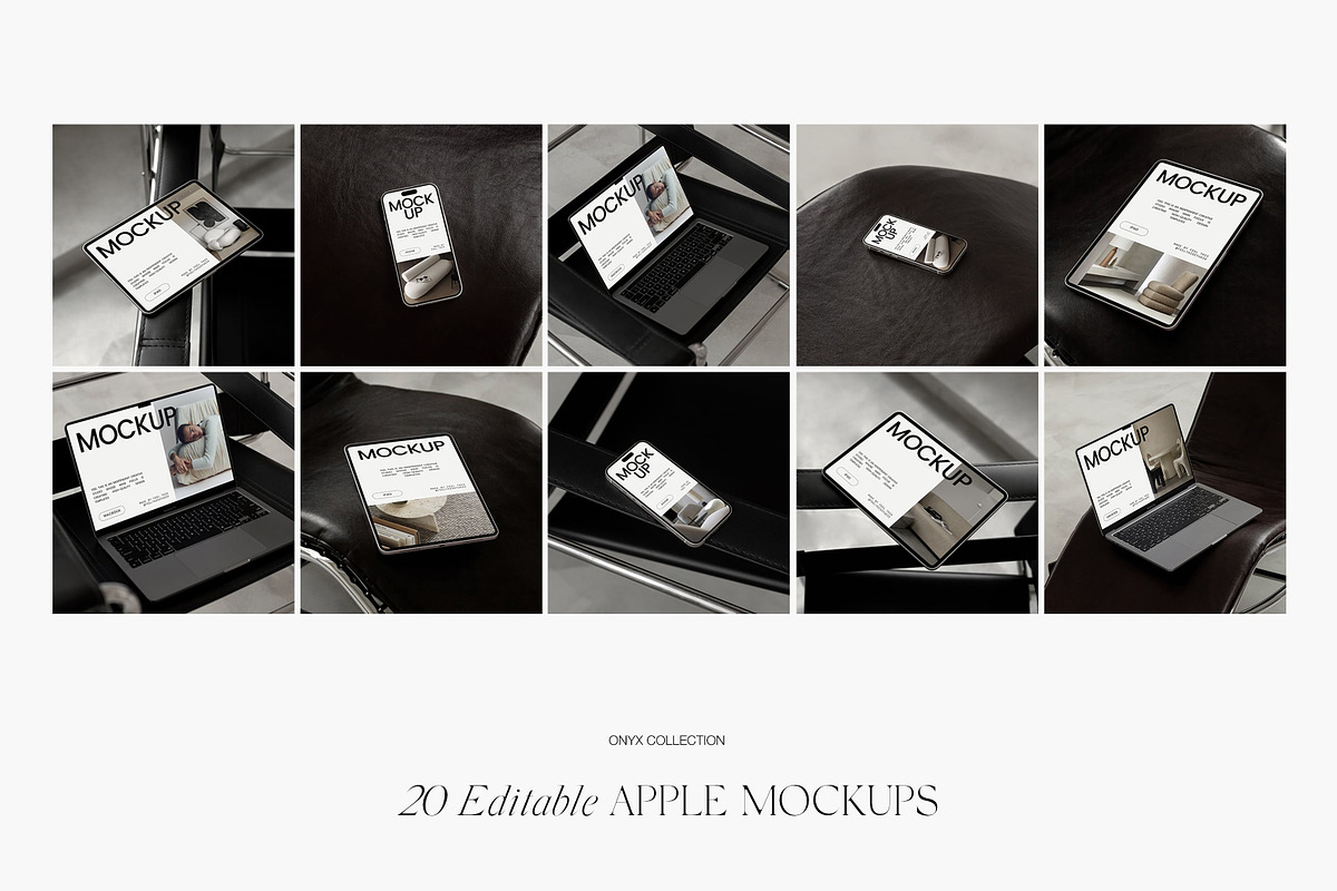 Apple Mockups | MacBook iPhone iPad, an iPhone Mockup by Feel This (Photo 10 of 10)