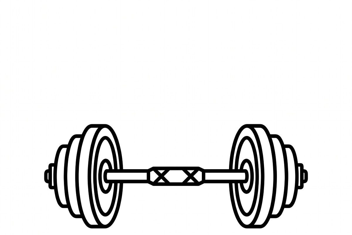 64 Fitness Workout Outline Icons, an Outline Icon by adenpinkstore (Photo 12 of 18)