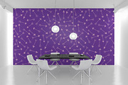 Purple seamless arrow patterns, a Pattern Graphic by ExpressShop (Thumbnail 5 of 6)