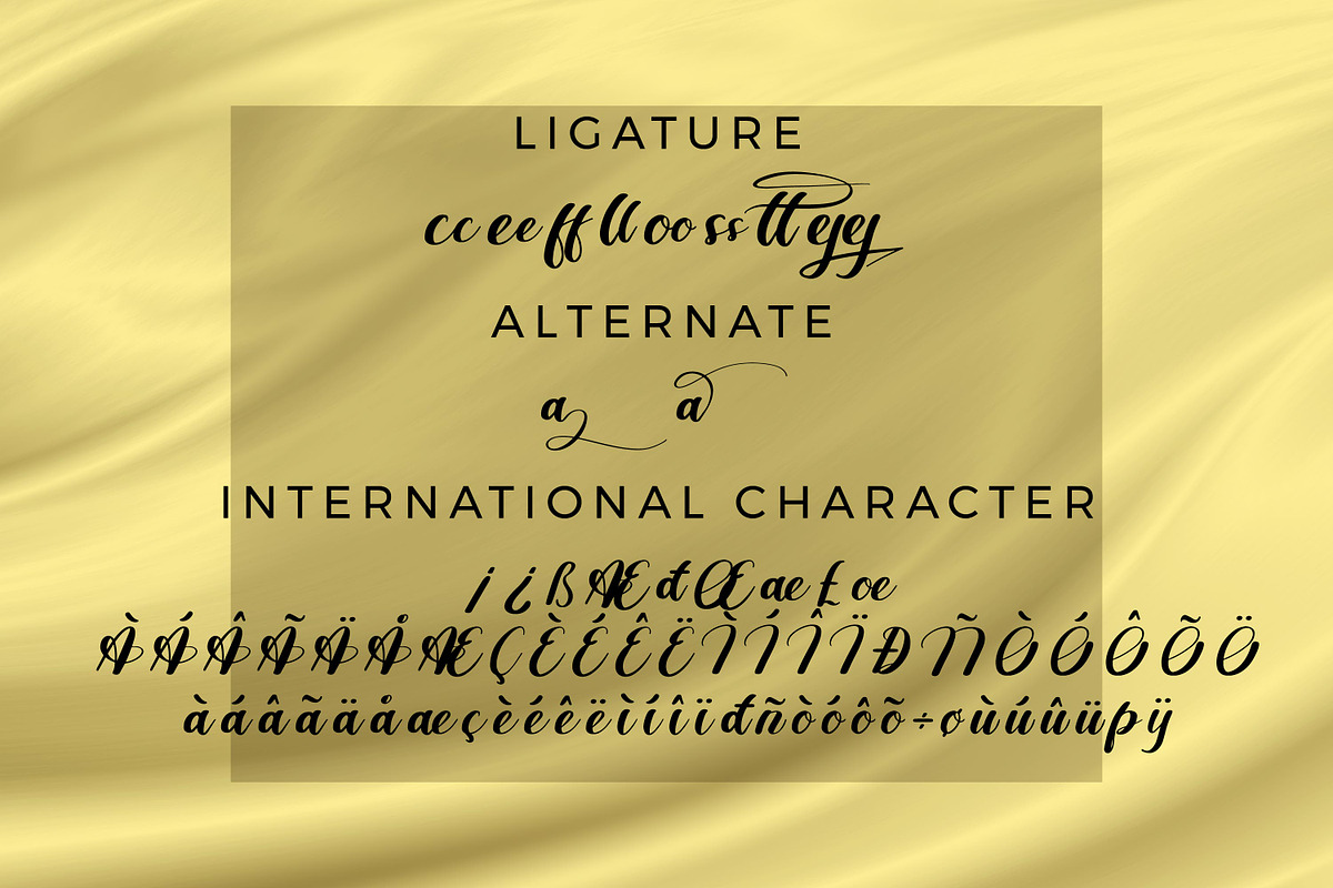 The Joejeita - Script style font, a Script Font by mahstudios (Photo 6 of 8)