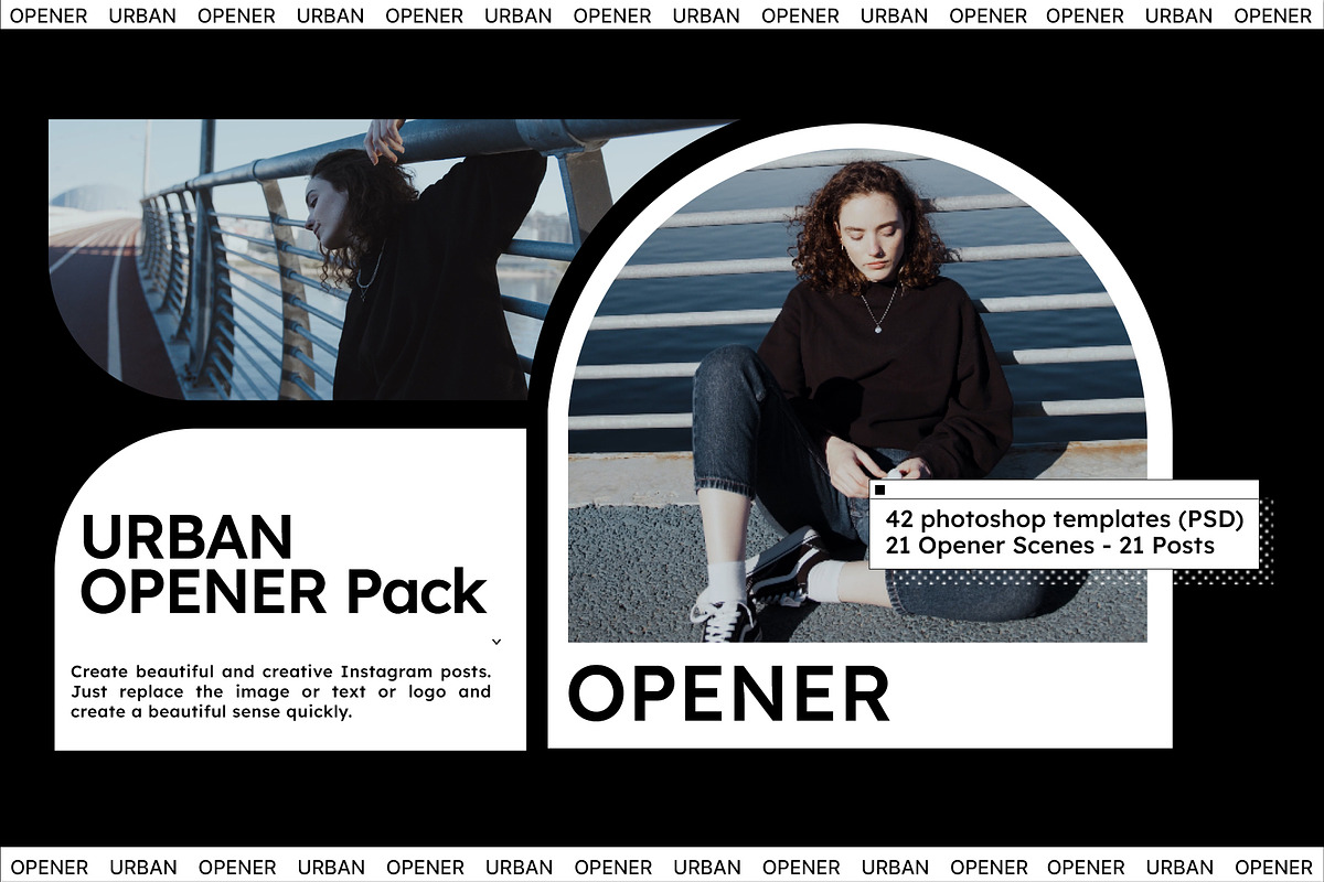 Urban Opener Pack, a Social Media Template by Pixflow (Photo 1 of 8)