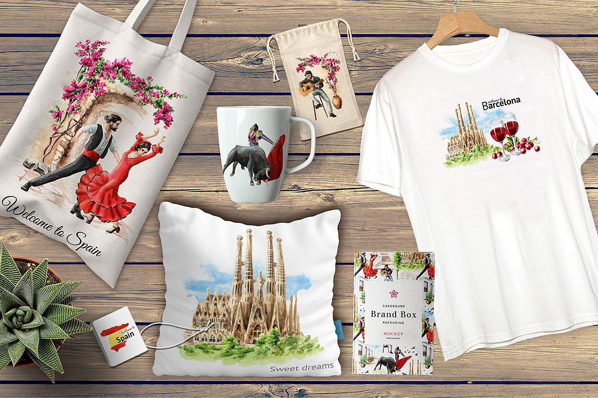 Welcome to Spain, a Person Illustration by Daria Ustiugova (Photo 15 of 15)