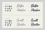 Saltery Brush Font, a Script Font by Panatype™ Studio (Thumbnail 3 of 10)