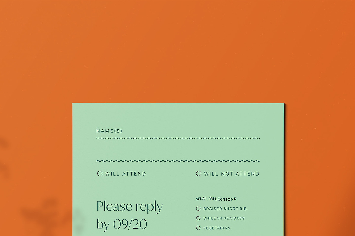 The Artists Wedding Suite, an Invitation Template by Heart to Heart Paper Co (Photo 14 of 17)