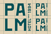 SFC Rimowa, a Sans Serif Font by Skilline Supply Co. (Thumbnail 6 of 7)