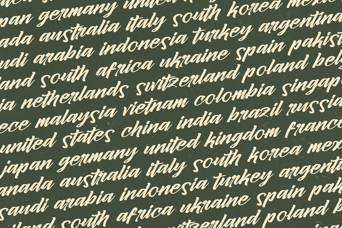 Ginthyr Bold Calligraphy Font, a Script Font by stylishtype.co (Photo 17 of 20)