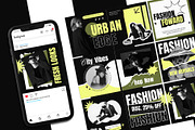 Fashion Urban Instagram Post Puzzle, a Social Media Template by Artnivora.Std (Thumbnail 2 of 2)