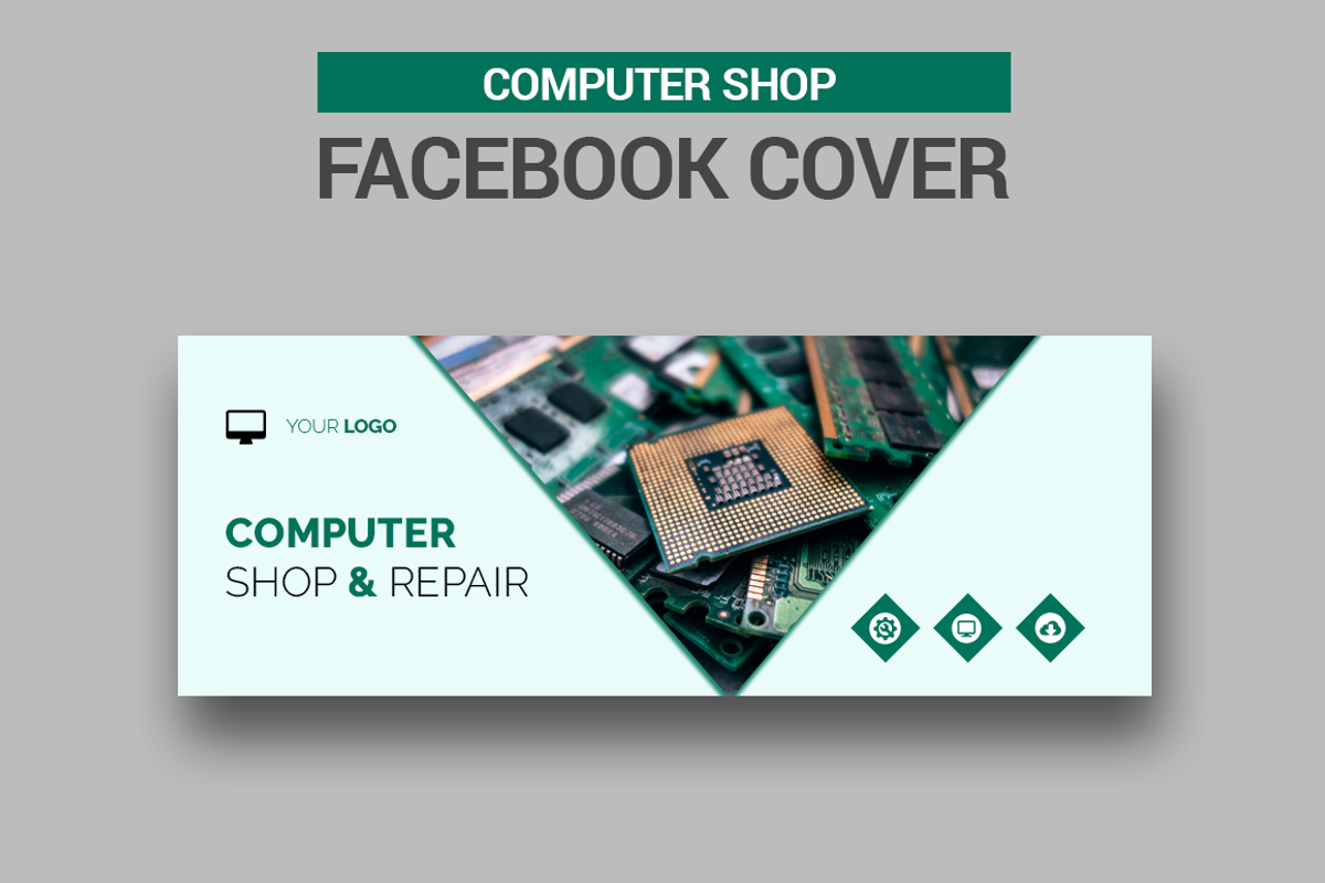 Computer Shop - Facebook Cover, a Social Media Template by Creatricks ...