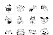 Animated Wedding Stickers, a Duotone Icon by Prosymbols (Thumbnail 8 of 10)