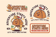 Friendly Outdoor Mascot Characters, an Object Illustration by MovinkGraphicStudio (Thumbnail 5 of 15)