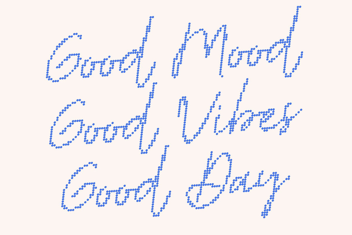 CS Mileya Disco, a Script Font by Craft Supply Co. (Photo 4 of 8)