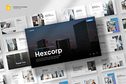 Corporate Business Google Slides, a Presentation Template by fluffstudio (Thumbnail 1 of 5)