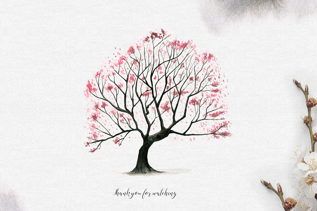 Mavra. Watercolor graphic set, a Decorative Illustration by Bibela (Photo 14 of 14)