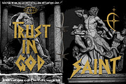 Chimers Graffiti Y2k Display Font, a Blackletter Font by dansdesign (Thumbnail 3 of 9)