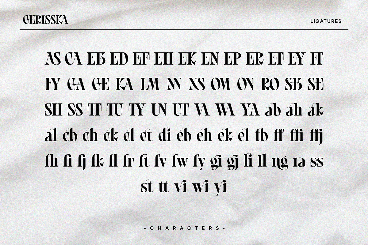 Gerisska – Elegant & Modern Stylish, a Serif Font by BrandSemut (Photo 9 of 10)