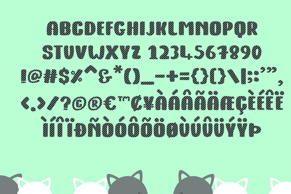 Kitty Fat - Stripes preview 4