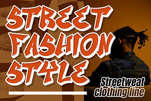 DetroitStreet - Graffiti Font