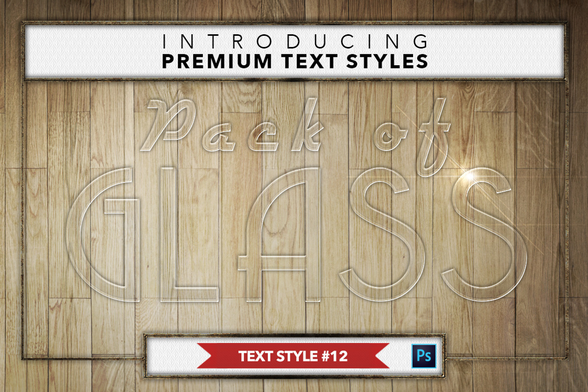 Glass #1 - 16 Text Styles, a Layer Style Add-On by Jonas Stensgaard (Photo 13 of 19)