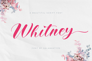 Whitney - Script Font