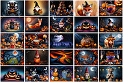 Halloween Background, a Background Graphic by Forhadx5 (Thumbnail 12 of 14)