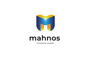 Mahnos - Letter M Logo