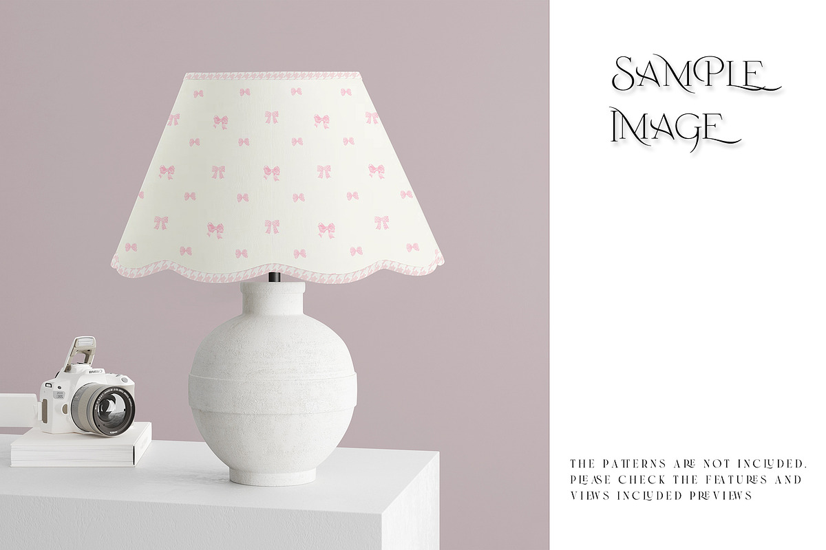 Scalloped Lampshade Mockups, a Mockup by mock-ups (Photo 17 of 22)