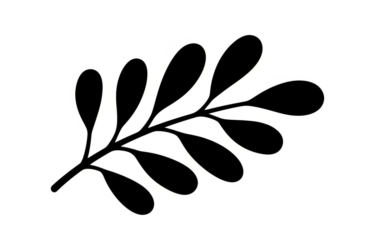 Botanical Leaf Silhouette Bundle, an Illustration by Creativeshirt (Photo 16 of 51)