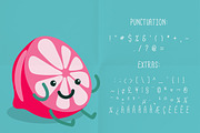 Pink Lemonade a hand-drawn cute font, a Sans Serif Font by Just Bia (Thumbnail 3 of 7)
