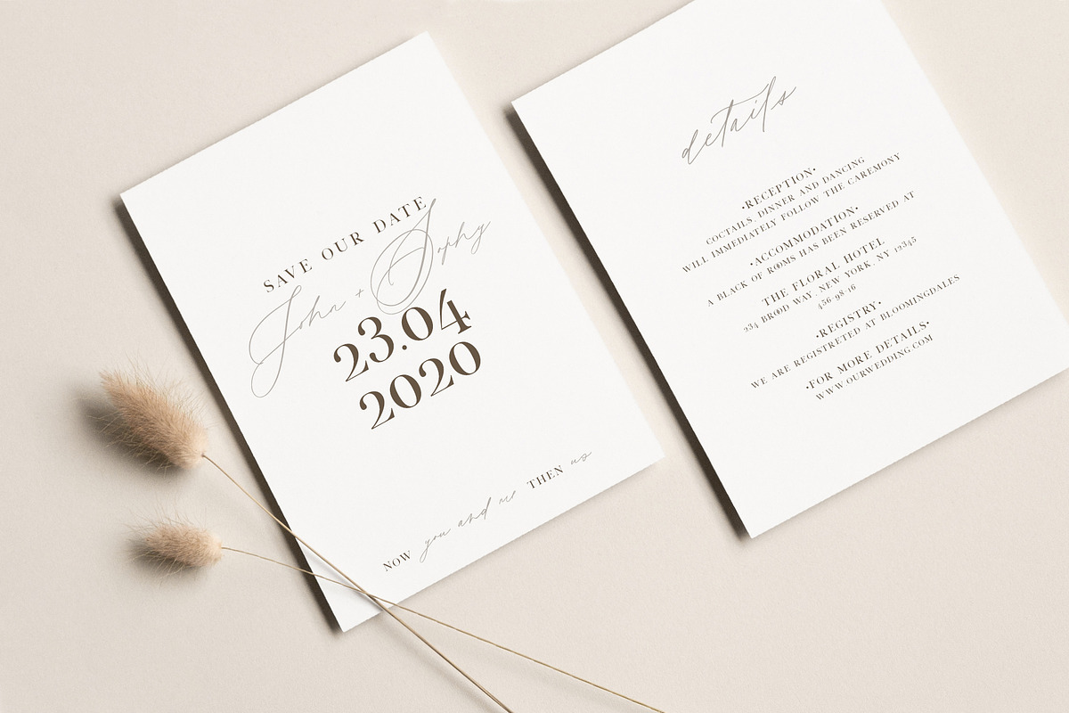 Modern Symphony Font Duo preview 4